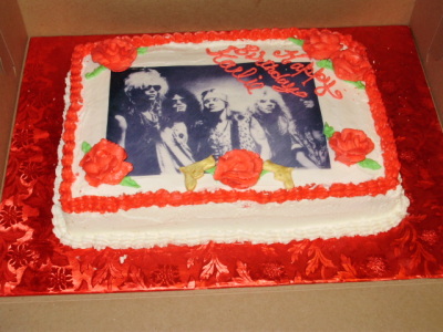 Guns n Roses Cake