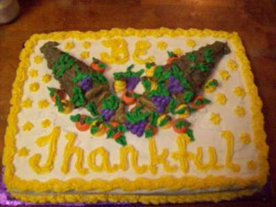 Thanksgiving Cake